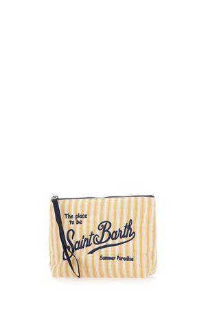 Pochette Aline In Cotone Micro Triple Stripes MC2 SAINT BARTH | Pochette | ALI004603166L